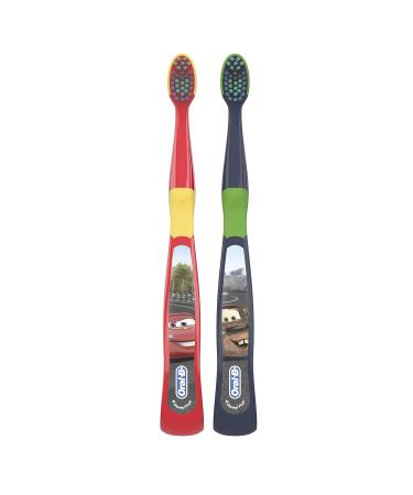Oral-B Kids Manual Toothbrush with Disney & Pixar Cars Characters - 2 Pack (May Vary) - Buy Online on GoSupps.com