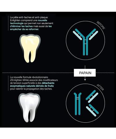 Enlighten White Whitening Toothpaste Advanced Enamel Protection & Clinical Stain Removal & Fluoride Repellent Toothpaste 75ml  - Buy Online on GoSupps.com