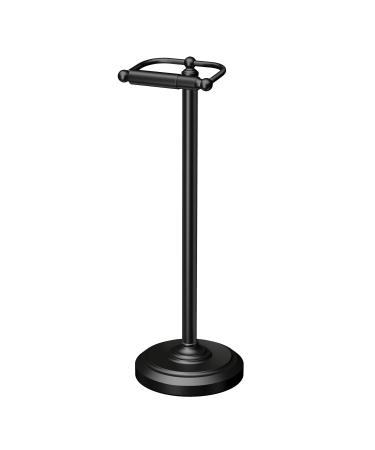 Gatco 1436MX, Freestanding Toilet Paper Holder, 22 H, Matte Black