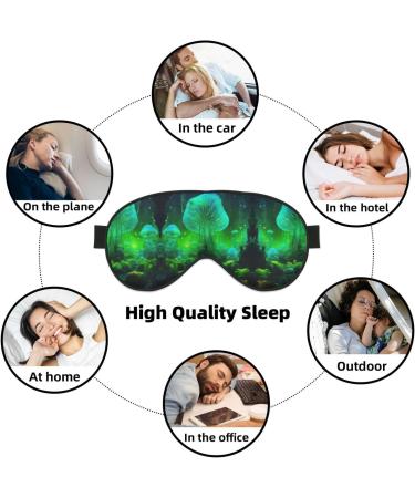 SSIMOO Magic Mushroom Sleep Mask - Adjustable Breathable & Fashionable Eye Mask for Ultimate Comfort | International Shipping - Buy Online on GoSupps.com