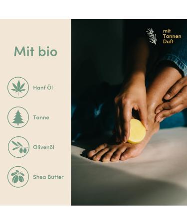  4 people who care 4peoplewhocare Firm Foot Cream - Eco-Friendly Natural Cosmetic Vegan Handkerchief with Shea Butter Fresh Fir Fragrance (30g - Refill) - Buy Online on GoSupps.com