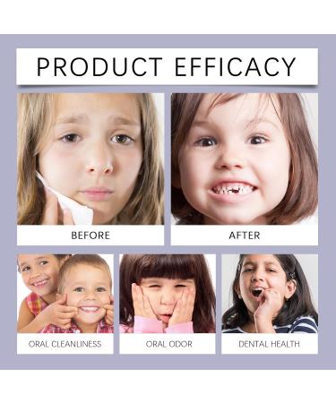 Flavored Children's Toothpaste - Remove Stains Whiten Teeth Fresh Breath Protect Enamel Oral Care for Kids(3PCS) - Buy Online on GoSupps.com