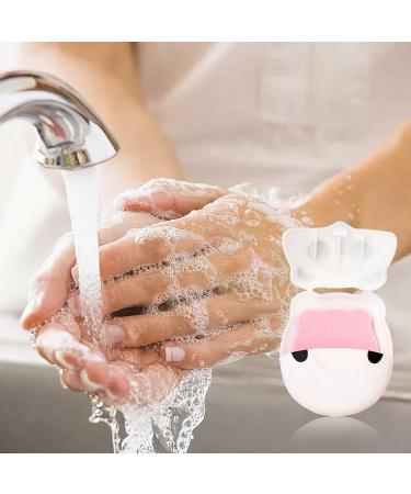 Buy Cute Panda Portable Soap Sheets - 50 Pack Mini Travel Soap Paper for Camping & Outdoor Use | Eco-Friendly Disposable Hand Washing Bath Scented Soap - Buy Online on GoSupps.com