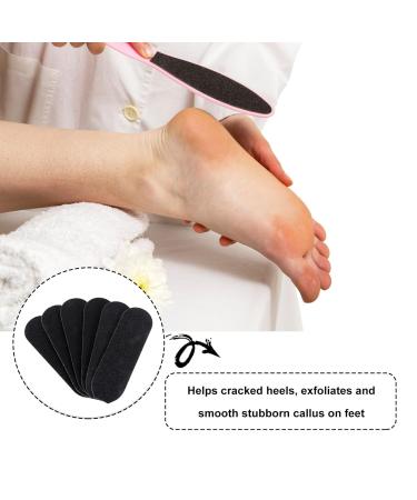 Frcolor 60pcs Self Adhesive Sandpaper - Foot Care Callus & Cuticle Removal | Pedicure Accessories for Smooth Feet - Buy Online on GoSupps.com