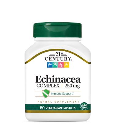 21st Century Echinacea Complex 250 mg 60 Vegetarian Capsules