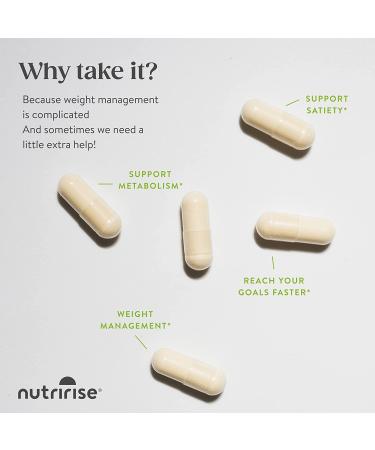 NutriRise Pure Garcinia Cambogia Extract - 120ct with 80% HCA - Weight Management, Appetite Control, Energy Metabolism - Carb Blocker Supplement - Buy Online on GoSupps.com