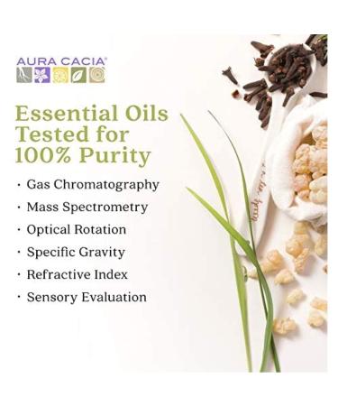 Aura Cacia 100% Pure Lemon Essential Oil | Organic & GC/MS Tested | 7.4 ml - Citrus Limon for Aromatherapy & Wellness - Buy Online on GoSupps.com