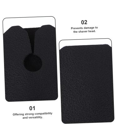 Coophya 2ST Leather Razor Head Case | Protective Razor Bag | Travel-Friendly Synthetic Leather Design - Buy Online on GoSupps.com