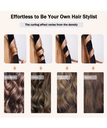 Heatless Silk Curling Band - Overnight DIY Curls for Long & Medium Hair | Locken Writer Hair Curler Set in Blue - Buy Online on GoSupps.com