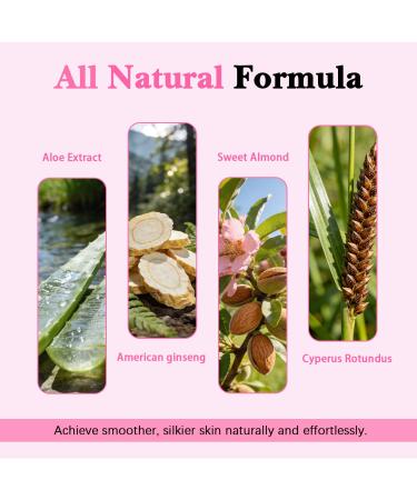 Cyperus Rotundus Hair Removal Oil - Natural Hair Growth Inhibitor | Skin Moisturizing Oil for All Skin Types | 60ml Hair Removal Treatment 1 - Buy Online on GoSupps.com