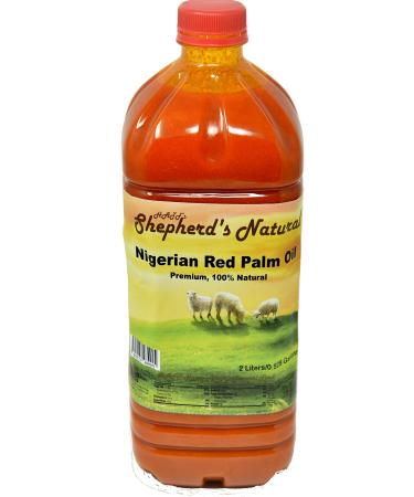 Red Palm Oil 2 Liter / 67.628 fl. Oz by HATF's Shepherd's Natural