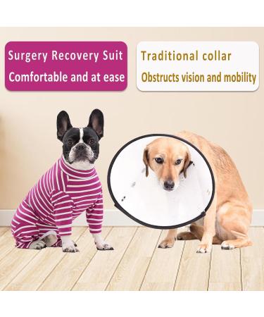 Shop Axcimond Long-Sleeved Dog Body - Post-Op Wound Protection for Small & Medium Dogs | Anti-Leak Pajama & Cone Alternative - 2XL Rose - Buy Online on GoSupps.com
