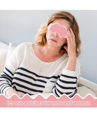 Cooling Eye Masque | Reusable Gel Eye Perfect Fit Sleeping Tool for Business Trip Travel Home and Car Pink - Buy Online on GoSupps.com