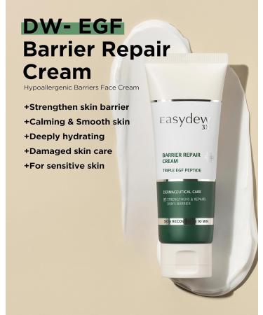 EASYDEW Barrier Repair Cream - Intense Hydration & Skin Barrier Restoration Moisturizer with Cica Hyaluronic Acid & Collagen - 1.69 fl. oz - Ideal for Damaged Skin - Buy Online on GoSupps.com