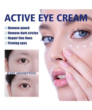 Jalegoel Active Eye Cream for Dark Circles & Puffiness - Anti-Aging Eye Cream with Acetyl Hexapeptide-8 & Caffeine Reduces Eye Bags Wrinkles & Fine Lines Hydrating & Firming Eye Treatment - Buy Online on GoSupps.com