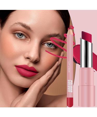 Flkiglm Colored Lip BalmWaterproof Lip Softener Nourishing Long Lasting Volumizing NonSticky Matte Lip Balm for Cold Weather Daily Makeup 03 - Buy Online on GoSupps.com