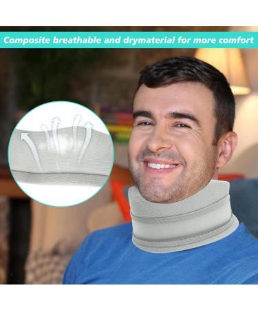 Hncy Neck Support for Pain Relief | Cervical Spine Pressure Relief & Sore Throat Relief - Shop Internationally - Buy Online on GoSupps.com