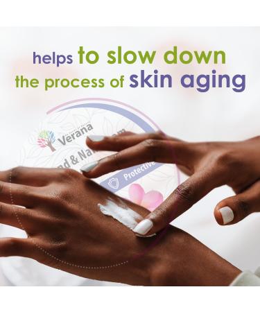 Verana Hand and Nail Cream 100% Natural Extracts of Flower and Plant Pollen Moisturizes Nourishes Protects Skin Hands Strengthens Nail Plate Cuticle Care 200g (Tiar ) - Buy Online on GoSupps.com