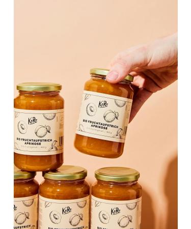  KoRo KoRo - Organic Apricot Spread 12 x 460 g - Buy Online on GoSupps.com
