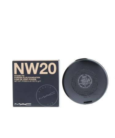 MAC Studio Fix Powder Plus Foundation NW20 - Rosy Beige for Light Skin 15g - Buy Online on GoSupps.com