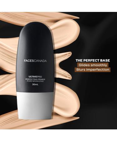 Ultime Pro Perfecting Face Primer - Lightweight Pore Minimizing & Oil Free - Long Lasting Makeup | 1.01 Fl oz (30ml) - International Shipping Available - Buy Online on GoSupps.com