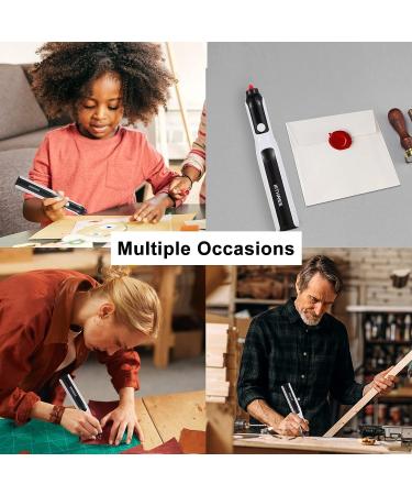 IIITHREE Hot Glue Gun Kit with 6 Sticks - Perfect for Crafts, School, DIY, Arts, and Quick Repairs - Buy Online on GoSupps.com