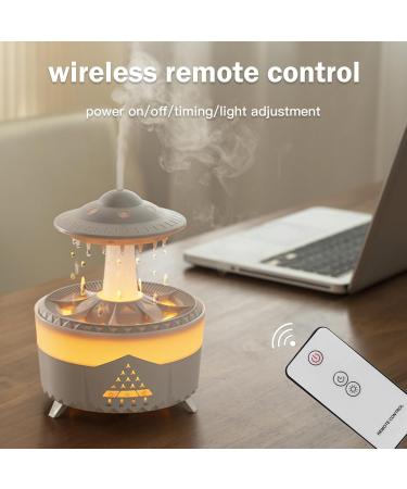 Meyuxg Aroma Diffuser 350ml - Rain Cloud Humidifier & Mushroom Lamp with 7 Color Lights for Bedroom Office & Yoga - Buy Online on GoSupps.com