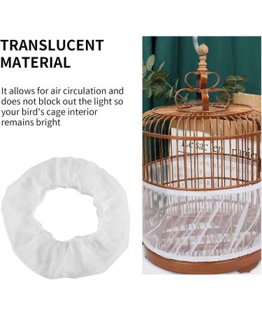 Shop Providethebest Mesh Receptor Seed Guard for Birds - Easy-Clean Parrot Cage Shade Cover - Buy Online on GoSupps.com