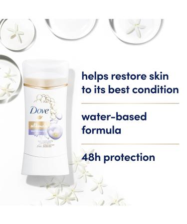 Dove Ultimate Antiperspirant Deodorant Stick Jasmine & Vanilla 2.6 oz - Buy Online on GoSupps.com
