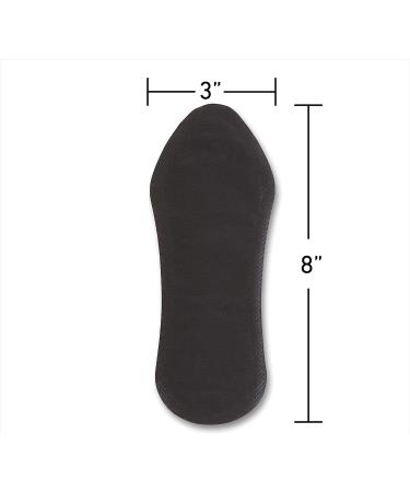 HotHands Insole Foot Warmers - 16 Pair Pack - Up to 9 Hours of Heat - Natural Odorless, Air Activated Warmers - Long Lasting and Safe - Black - Buy Online on GoSupps.com