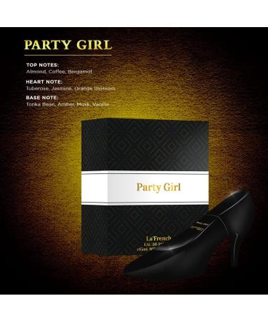 La French Party Girl Perfume for Women Best Long-Lasting Perfume for Women Ladies Perfume Perfume for Girls Best Gift for Girls Notes of Almond Damask Rose and Orange Blossom (85ML) - Buy Online on GoSupps.com