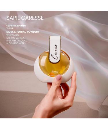 Sapil Caresse Perfume for Women - Long-Lasting Perfume from Dubai with Floral Musk and Powdery scent- 2.7 Oz (80 ml) - Ideal Perfume For Women for Daily Wear and Special Occasions - Buy Online on GoSupps.com