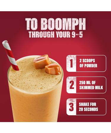 SlimFast Balanced Meal Shake Caramel Flavour - 16 Servings, 584g - High Fibre, Vitamins & Minerals - Meal Replacement for Balanced Diet Plan - Buy Online on GoSupps.com
