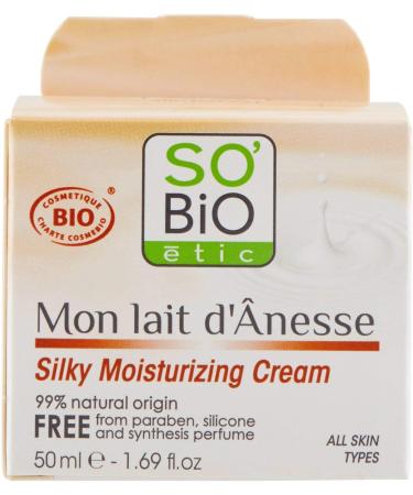 So'Bio tic My Donkey Milk Silky Moisturizing Cream 50ml - Buy Online on GoSupps.com