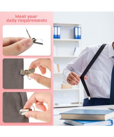 60 Metal Pacifier Suspender Clips - Heavy Duty Fasteners for Making Holders, Bibs, Sheets, Toys - Hotop - Buy Online on GoSupps.com