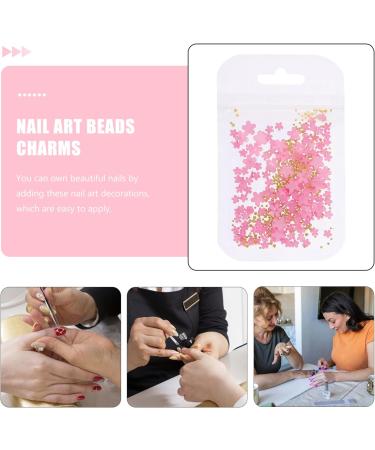 Beaupretty 4 Nail Art Accessories Spring Diy Nail Decorations Nail Art Diy Accessories Fingernail Decor Flower Nail Art Charms Manicure Caviar Beads Nail Patches 3d Delicate Nail Decals Resin - Buy Online on GoSupps.com