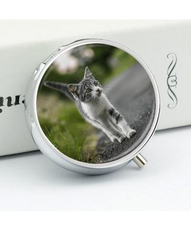 Travel Pill Box - 3 Compartment Portable Medicine Organizer for Handbag & Pocket - Buy Online on GoSupps.com