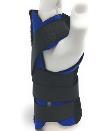 OTC Black Neoprene Wrist Splint - Cock-up Style X-Large for Left Hand | International Shipping Available - Buy Online on GoSupps.com