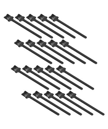 Premium Black Shaving Brush - Compact Design for Electric Shavers | International Shipping Available - Buy Online on GoSupps.com