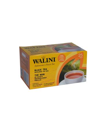 Walini Black Tea Bag Lemon Flavour - Bundle of 4 Box (100 tea bags)