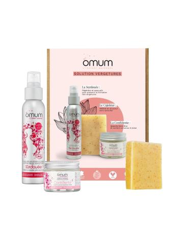 Omum - Stretch Mark Solution Box for Future Moms - Pregnancy & Breastfeeding - Organic