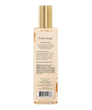 Bodycology Toasted Sugar Fragrance Mist for Women - 8 Fl Oz | Long-Lasting Scent - 455004008 - Buy Online on GoSupps.com