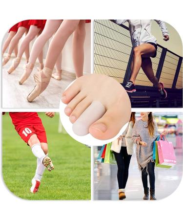 10PCS Silicone Toe Protectors - Soft Gel Toe Guards for Toe Protection and Cushioning - Buy Online on GoSupps.com