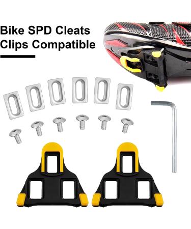 Queen King SPD Road Bike Cleats - Shimano Compatible Cleats for SPD-SL System Shoes - 6 Degree Float Cycling Pedals Cleat - Buy Online on GoSupps.com