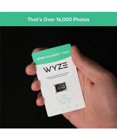 Wyze 128GB MicroSDXC Card Class 10 - Expandable Storage, Black - Buy Online on GoSupps.com