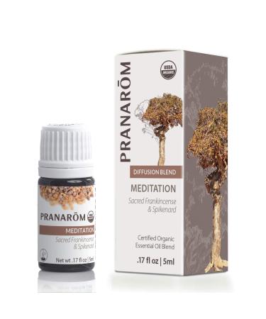 Pranarom Essential Oil Diffusion Blend Meditation .17 fl oz (5 ml)