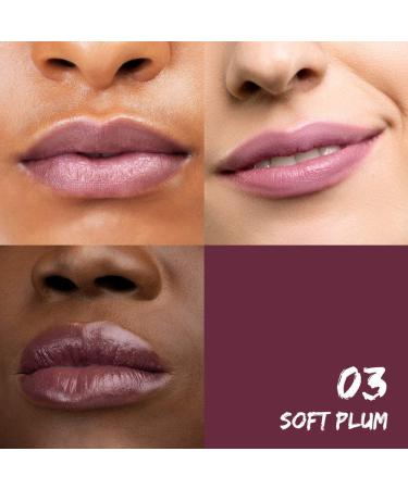 Sante Natural Cosmetics Smooth Color Kiss 03 Soft Plum Lip Balm - Organic Shea Butter Moisturizing Fruity Fragrance 8.5g - Buy Online on GoSupps.com