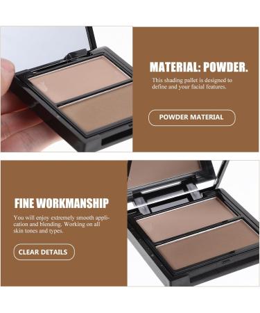 Palette de Poudre clat Bicolore Visage Contouring Illuminateur Multi-usages pour Diff rents Types de Peau Maquillage Professionnel L ger et Estompage Facile - Buy Online on GoSupps.com