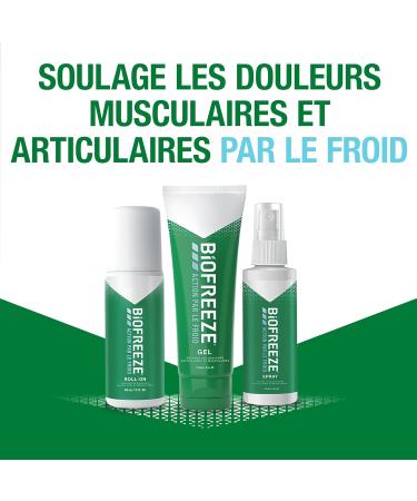 Biofreeze - Cold Action Gel - Relies muscle and joint pain - 118 ml - Buy Online on GoSupps.com