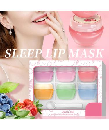Natural Lip Balm Set 6 Pieces Moisturizing Lip Balm plantbased ingredients moisturizing lip care for daily use work school and travel - Buy Online on GoSupps.com